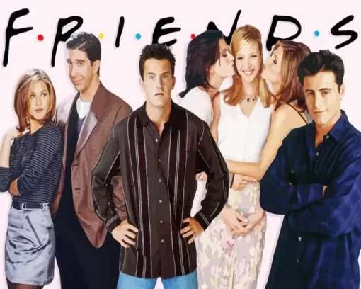 Friends Sitcom Poster Diamond Paints