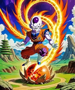 Frieza Dragon Ball Diamond Paintings