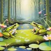 Frogs Animal Diamond Painting