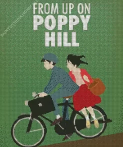 From Up on Poppy Hill Anime Poster Diamond Paints