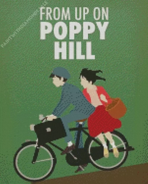 From Up on Poppy Hill Anime Poster Diamond Paints