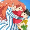 Fujimoto With Ponyo And Sosuke Diamond Paints