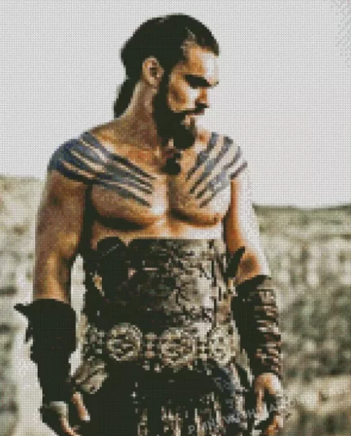 GOT Khal Drogo diamond dotz