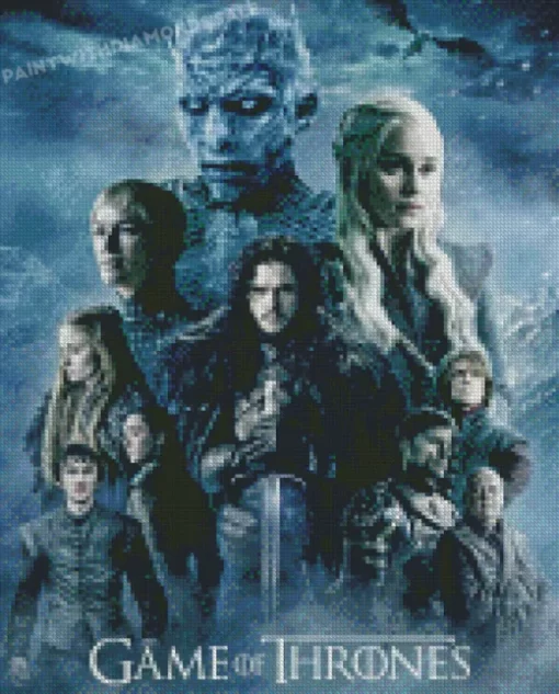 Game Of Thrones Serie Poster diamond dotz