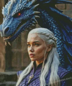 Game of thrones daenerys targaryen diamond dotz