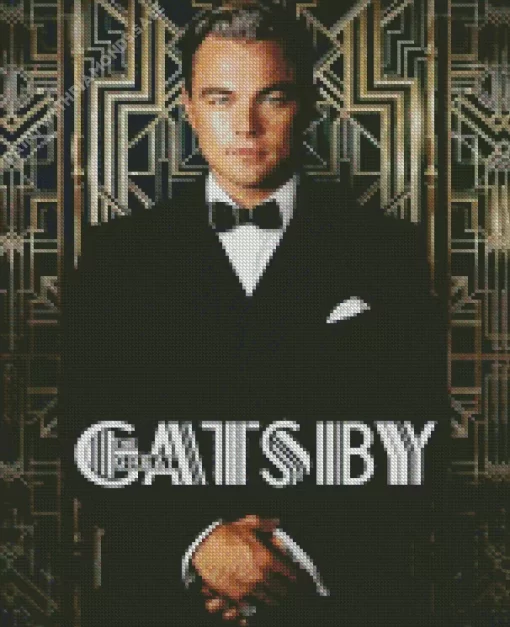 Gatsby The Magnificent Leonardo DiCaprio Diamond Painting