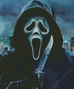 Ghostface Scream Horror Movie Diamond Dotz