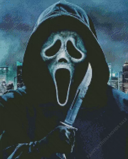 Ghostface Scream Horror Movie Diamond Dotz