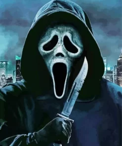 Ghostface Scream Horror Movie Diamond Paintings