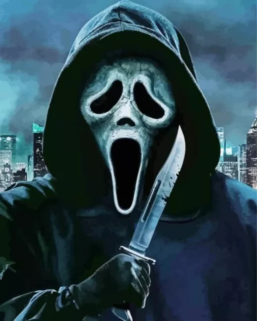 Ghostface Scream Horror Movie Diamond Paintings