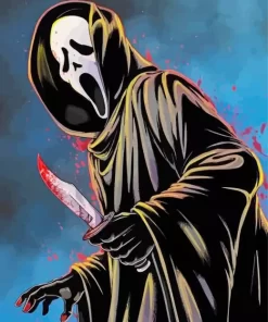 Ghostface Scream Movie Diamond Paintings