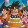 Goku Birthday Diamond Dotz