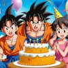 Goku Birthday Diamond Paintings