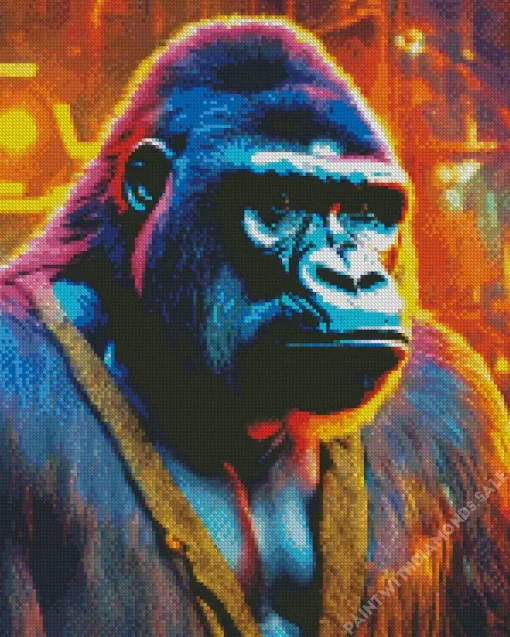 Gorilla Diamond Painting