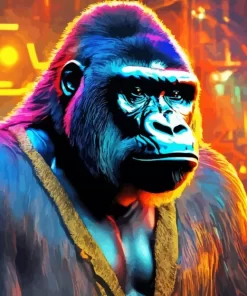 Gorilla Diamond Painting