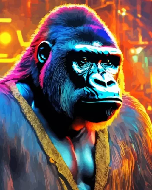 Gorilla Diamond Painting