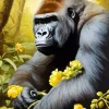 Gorilla Animal Diamond Painting