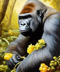 Gorilla Animal Diamond Painting