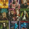 Guardians of the Galaxy Characters Diamond Paintings