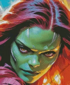 Guardians of the Galaxy Gamora Diamond Paintings