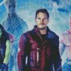 Guardians Of The Galaxy Cast Diamond Painting