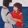 Haku And Chihiro Spirited Away Diamond Dotz