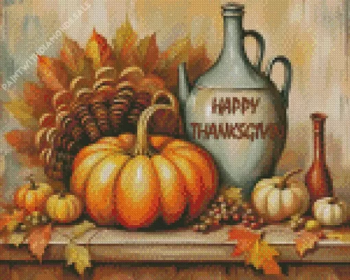 Happy Thanksgiving Essential Diamond Painting