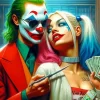 Harley Quinn And Joker Diamond Paints