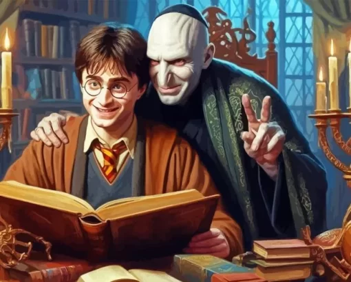 Harry Potter And Lord Voldemort diamond paintings