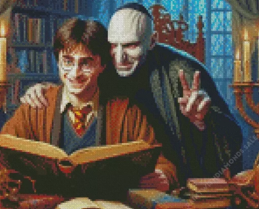 Harry Potter And Lord Voldemort diamond paintings