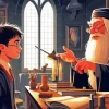 Harry Potter And Professor Albus diamond paintings