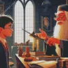 Harry Potter And Professor Albus diamond paintings