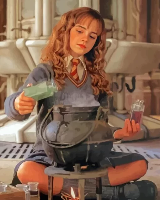 Harry Potter Hermione diamond paintings