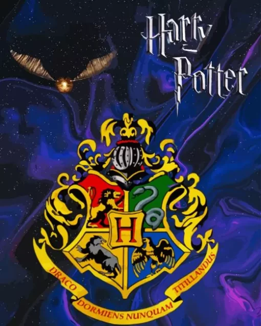 Harry Potter Houses Poster diamond paintings