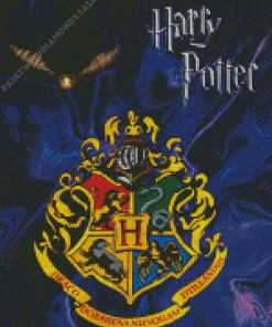 Harry Potter Houses Poster diamond paints