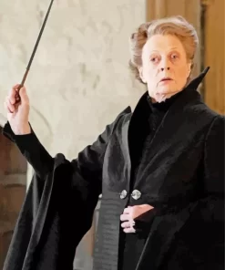 Harry Potter Maggie Smith Diamond Painting