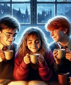 Harry Potter Ron And Hermione diamond paintings