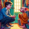 Harry Potter With Dobby diamond paints