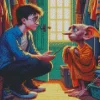 Harry Potter With Dobby diamond paints