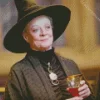 Harry Potter And The Goblet Of Fire Maggie Smith Diamond Painting