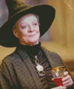 Harry Potter And The Goblet Of Fire Maggie Smith Diamond Painting