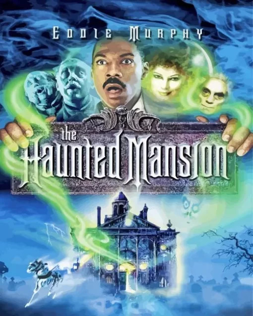 Haunted Mansion Movie Poster Diamond Paintings