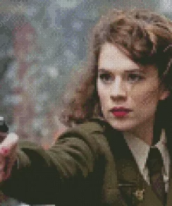 Hayley Atwell Captain America Diamond Painting