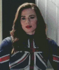 Hayley Atwell Captain America Character Diamond Painting