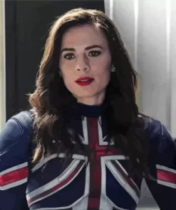 Hayley Atwell Captain America Character Diamond Painting