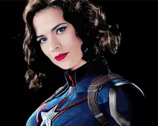 Hayley Atwell The Avengers Diamond Painting