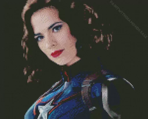 Hayley Atwell The Avengers Diamond Painting