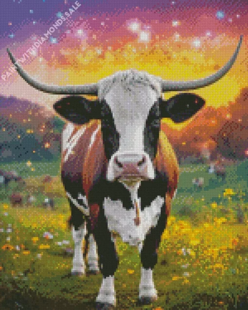 Highland Cow Animal Diamond Painting