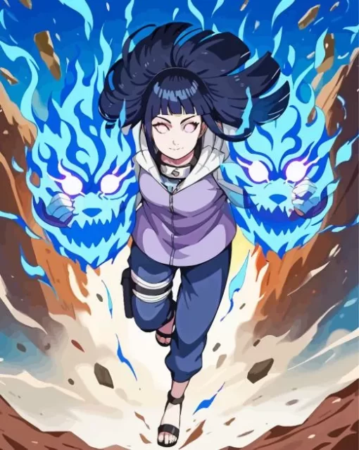 Hinata Hyuga Naruto Diamond Paintings