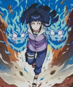 Hinata Hyuga Naruto Diamond Paints